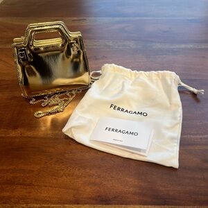 Ferragamo Wanda Leather Micro Bag